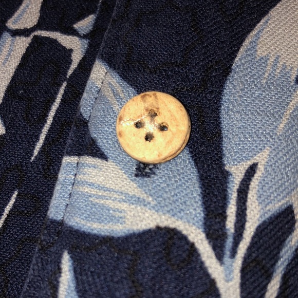 Breakwater Short Sleeve Hawaiian Palm Shirt Sz XL - Picture 4 of 11